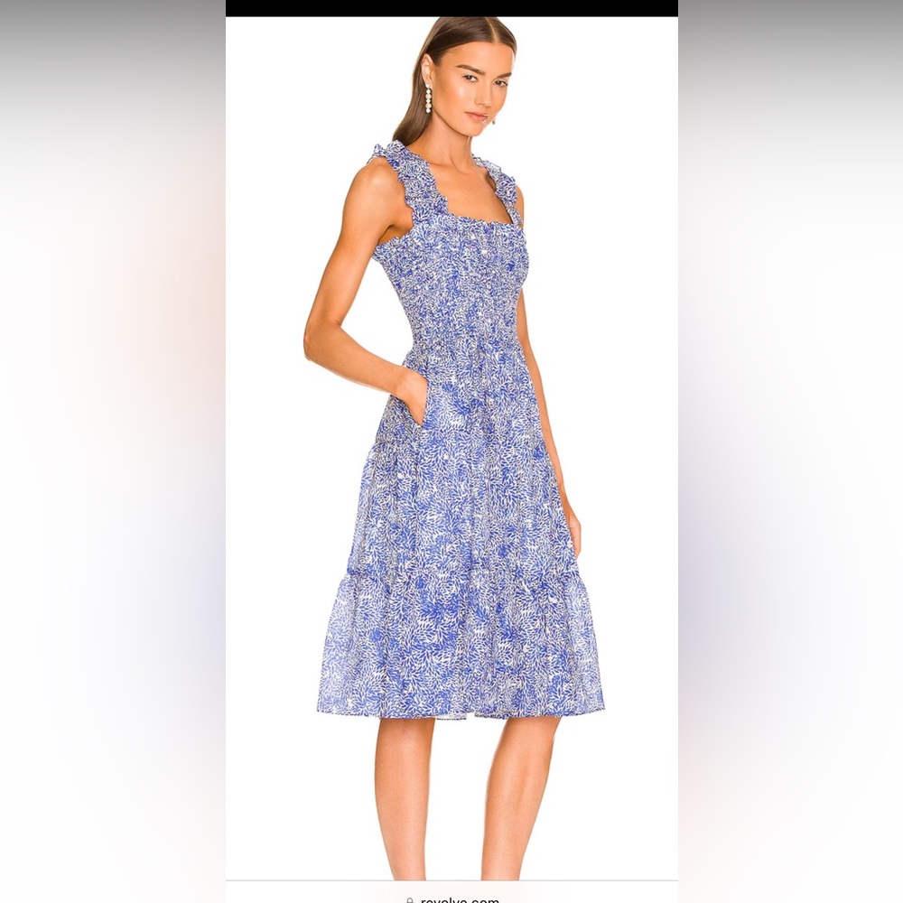 Adelene Midi Dress in Chalet